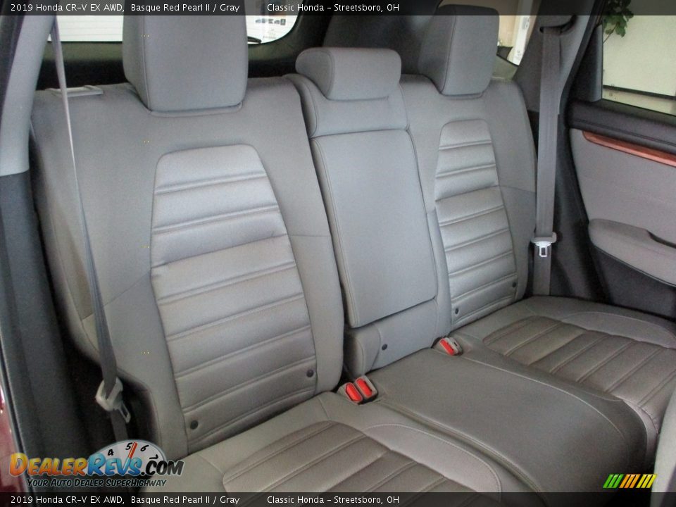 2019 Honda CR-V EX AWD Basque Red Pearl II / Gray Photo #22