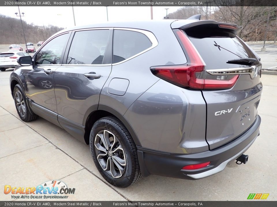 2020 Honda CR-V EX AWD Modern Steel Metallic / Black Photo #5