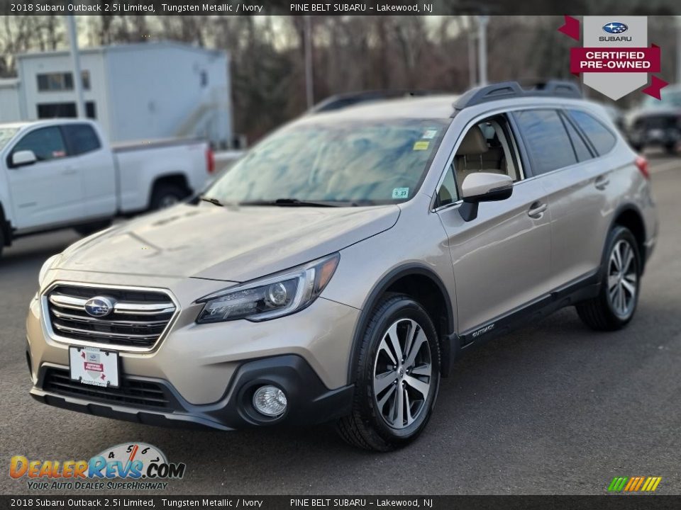 2018 Subaru Outback 2.5i Limited Tungsten Metallic / Ivory Photo #1