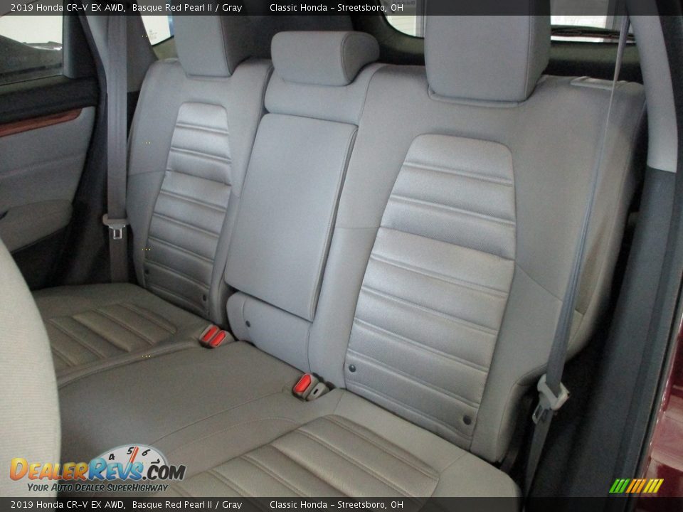 2019 Honda CR-V EX AWD Basque Red Pearl II / Gray Photo #25