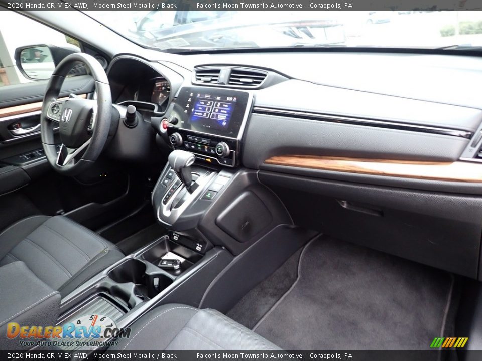 2020 Honda CR-V EX AWD Modern Steel Metallic / Black Photo #12