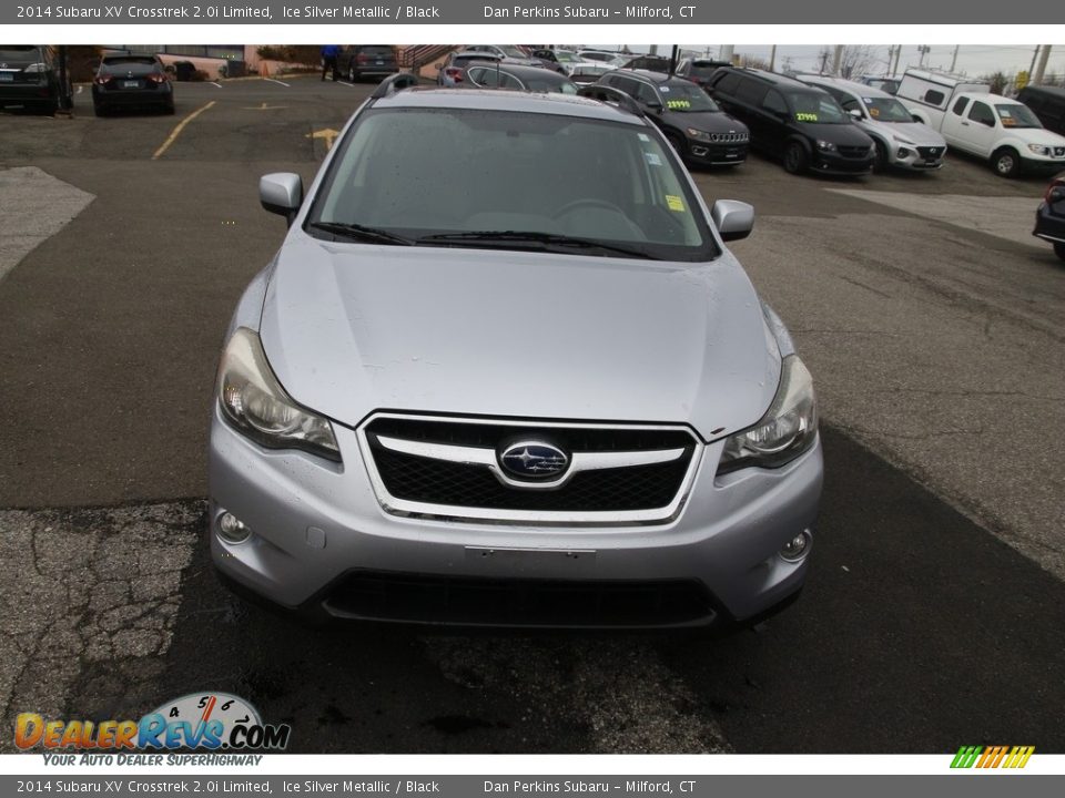 2014 Subaru XV Crosstrek 2.0i Limited Ice Silver Metallic / Black Photo #2