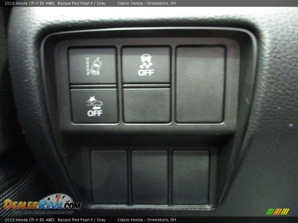 2019 Honda CR-V EX AWD Basque Red Pearl II / Gray Photo #36