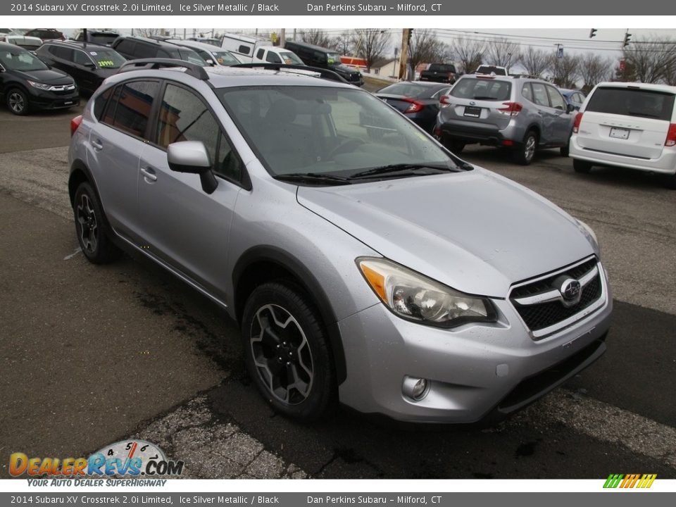 2014 Subaru XV Crosstrek 2.0i Limited Ice Silver Metallic / Black Photo #3