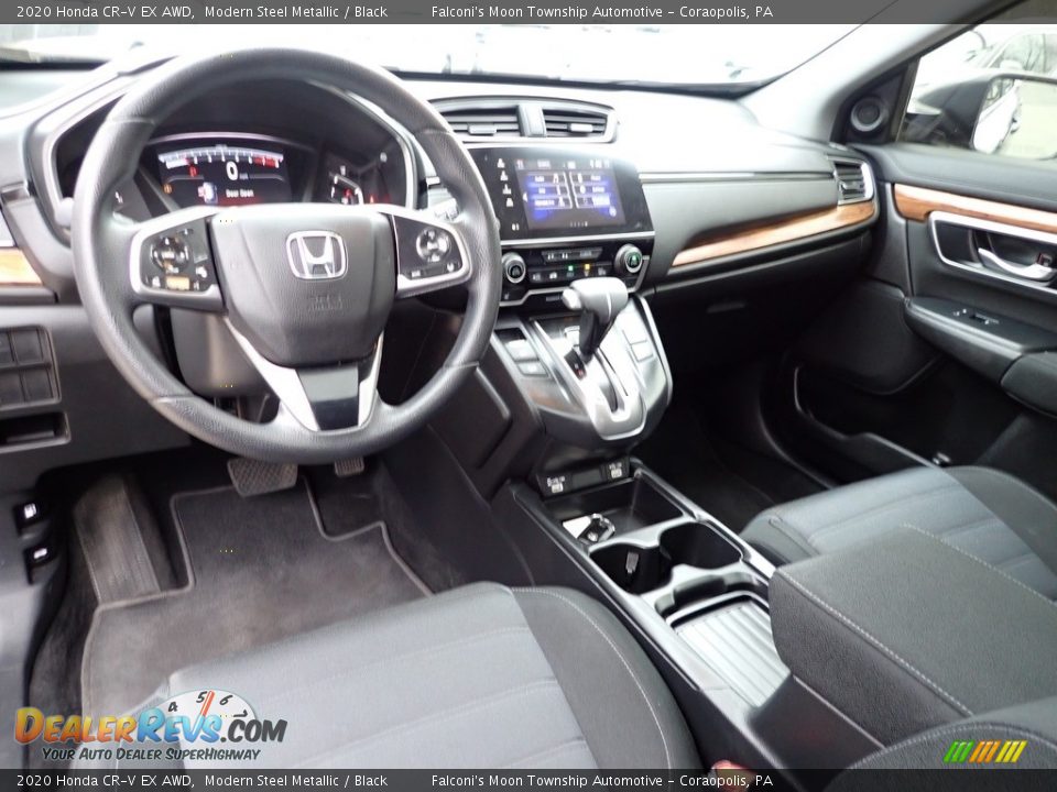 2020 Honda CR-V EX AWD Modern Steel Metallic / Black Photo #19