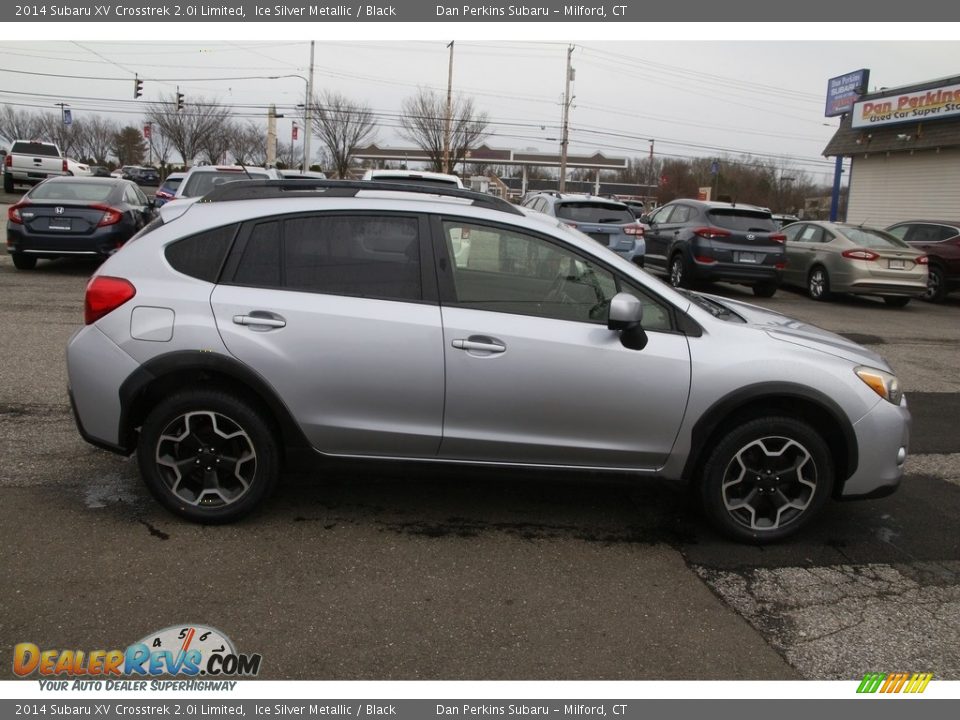 2014 Subaru XV Crosstrek 2.0i Limited Ice Silver Metallic / Black Photo #4