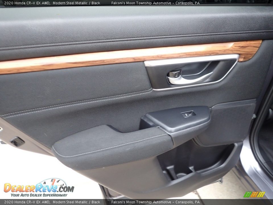 2020 Honda CR-V EX AWD Modern Steel Metallic / Black Photo #20