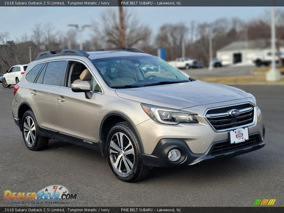 2018 Subaru Outback 2.5i Limited Tungsten Metallic / Ivory Photo #16