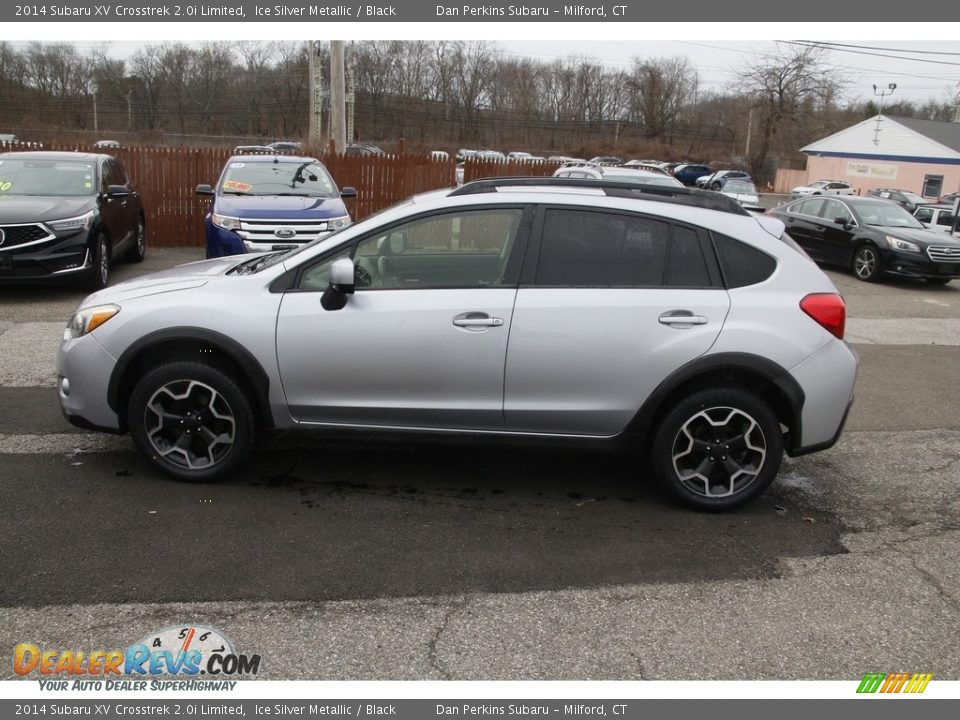 2014 Subaru XV Crosstrek 2.0i Limited Ice Silver Metallic / Black Photo #8