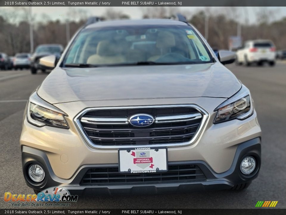 2018 Subaru Outback 2.5i Limited Tungsten Metallic / Ivory Photo #18