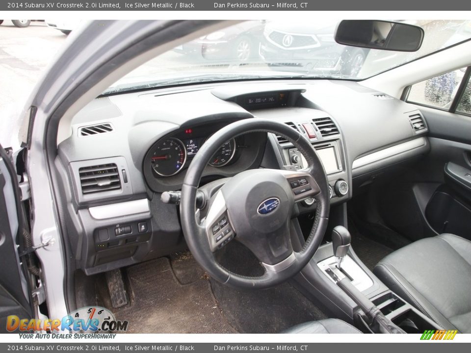 2014 Subaru XV Crosstrek 2.0i Limited Ice Silver Metallic / Black Photo #10