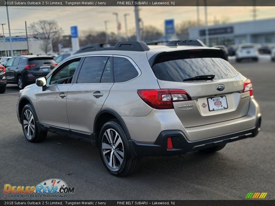 2018 Subaru Outback 2.5i Limited Tungsten Metallic / Ivory Photo #20