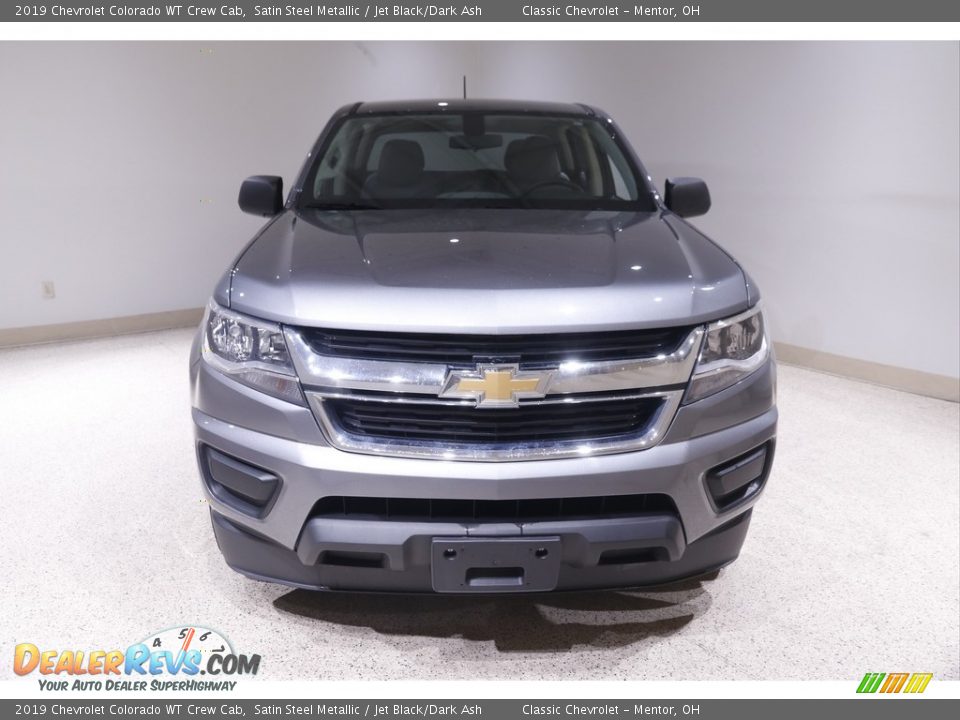 2019 Chevrolet Colorado WT Crew Cab Satin Steel Metallic / Jet Black/Dark Ash Photo #2