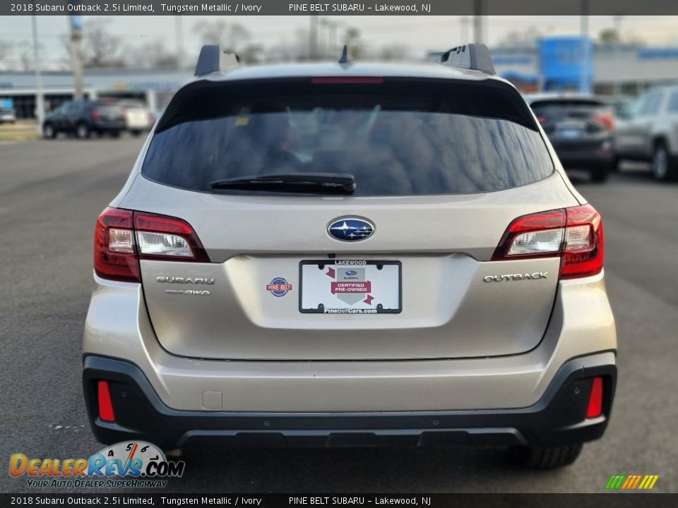 2018 Subaru Outback 2.5i Limited Tungsten Metallic / Ivory Photo #21