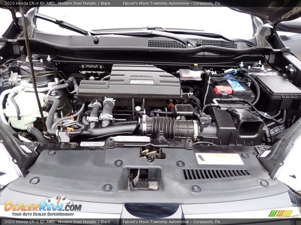 2020 Honda CR-V EX AWD Modern Steel Metallic / Black Photo #27