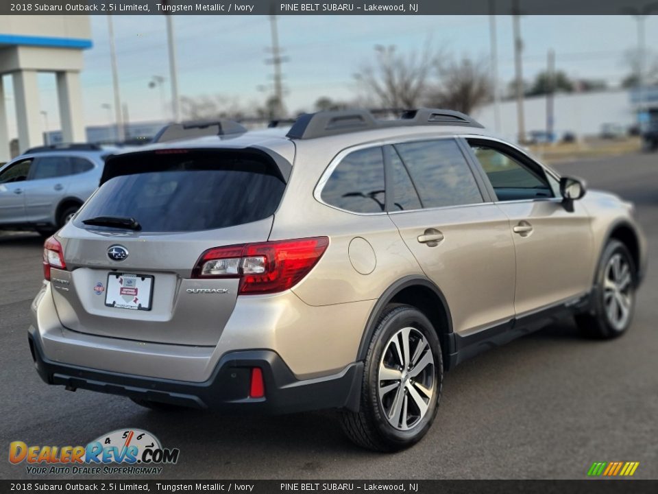 2018 Subaru Outback 2.5i Limited Tungsten Metallic / Ivory Photo #22