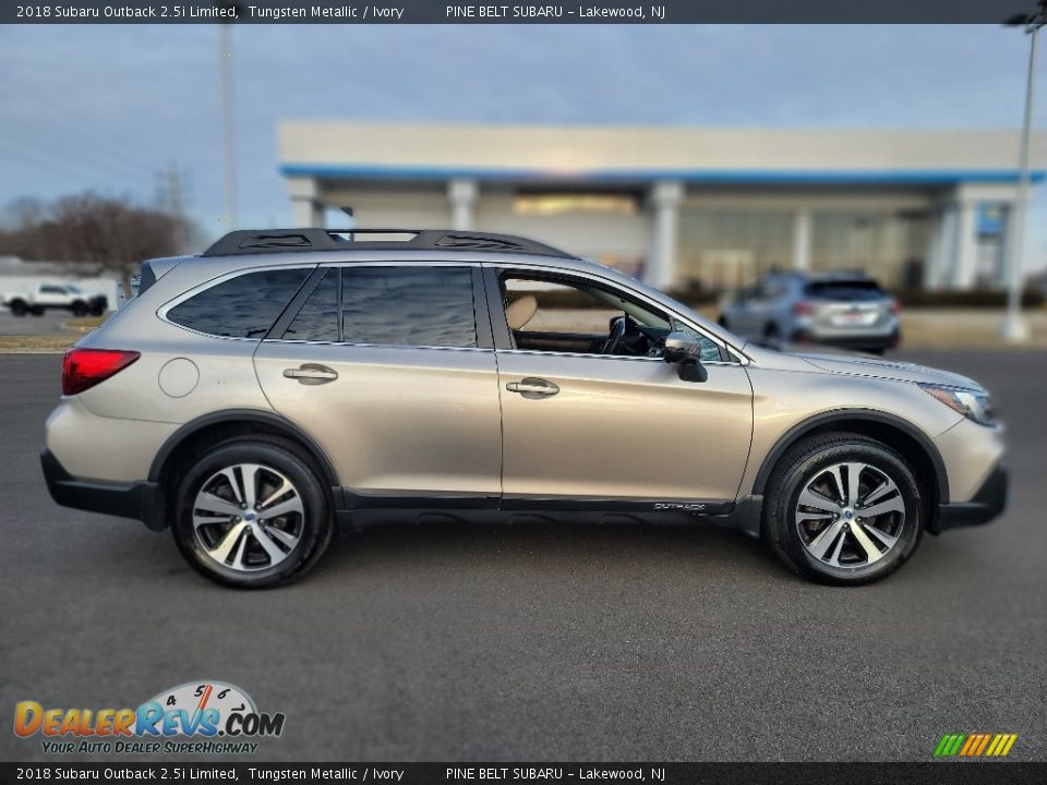 2018 Subaru Outback 2.5i Limited Tungsten Metallic / Ivory Photo #23