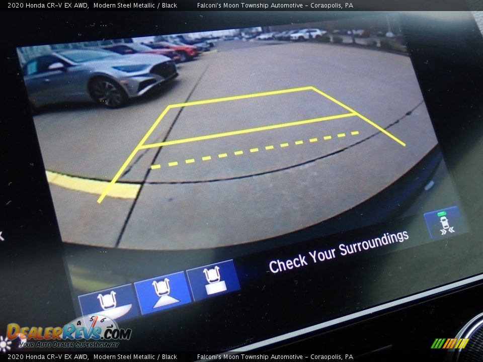 2020 Honda CR-V EX AWD Modern Steel Metallic / Black Photo #30