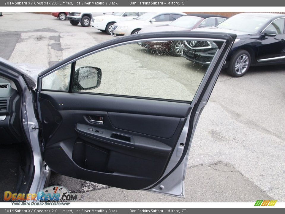 2014 Subaru XV Crosstrek 2.0i Limited Ice Silver Metallic / Black Photo #17