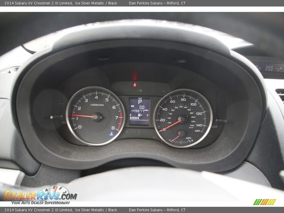 2014 Subaru XV Crosstrek 2.0i Limited Ice Silver Metallic / Black Photo #18