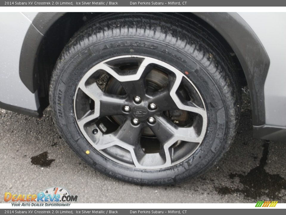 2014 Subaru XV Crosstrek 2.0i Limited Ice Silver Metallic / Black Photo #24