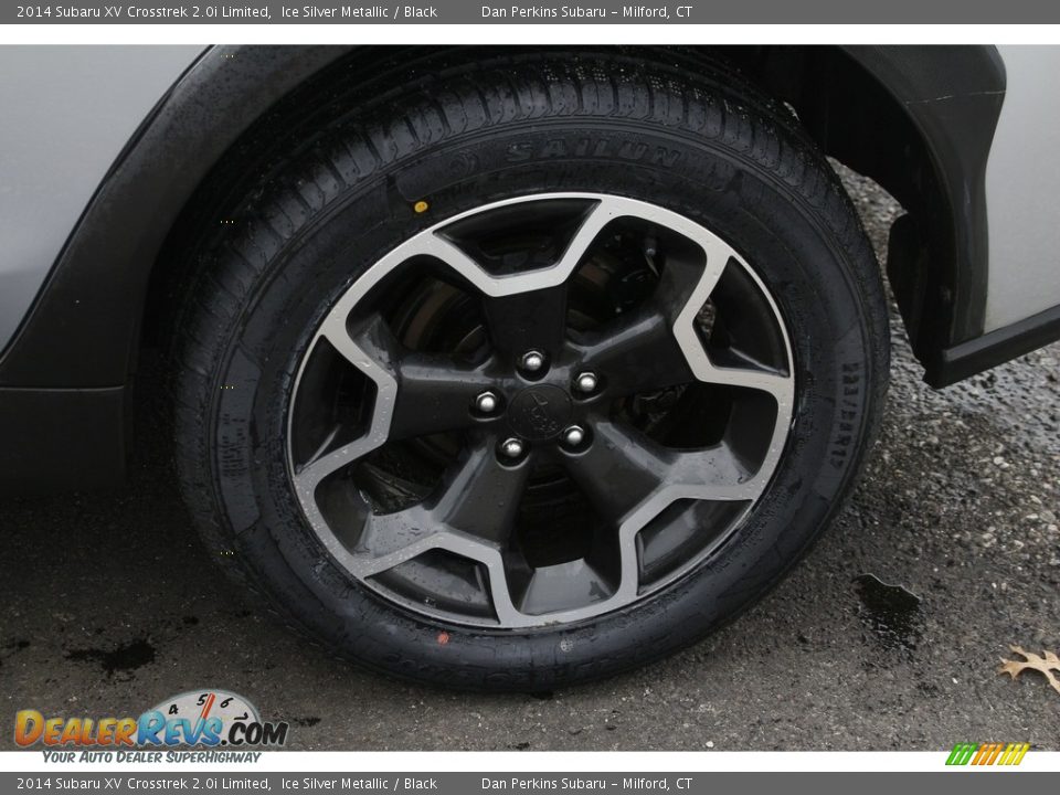 2014 Subaru XV Crosstrek 2.0i Limited Ice Silver Metallic / Black Photo #25