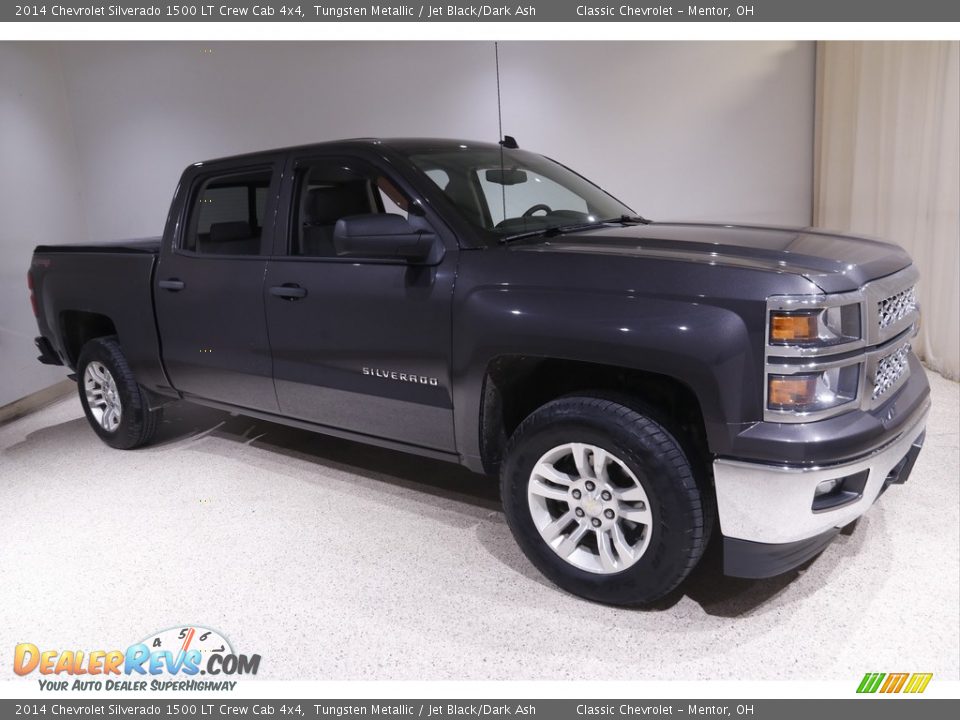 2014 Chevrolet Silverado 1500 LT Crew Cab 4x4 Tungsten Metallic / Jet Black/Dark Ash Photo #1