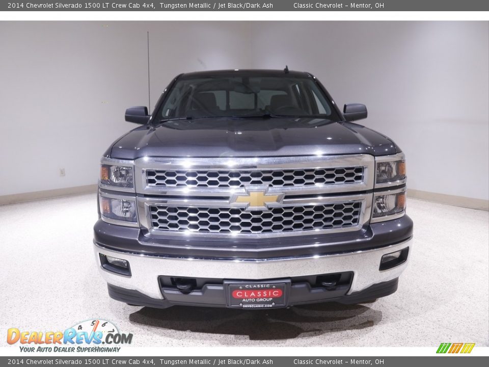 2014 Chevrolet Silverado 1500 LT Crew Cab 4x4 Tungsten Metallic / Jet Black/Dark Ash Photo #2