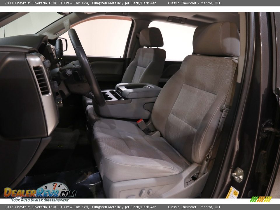 2014 Chevrolet Silverado 1500 LT Crew Cab 4x4 Tungsten Metallic / Jet Black/Dark Ash Photo #5