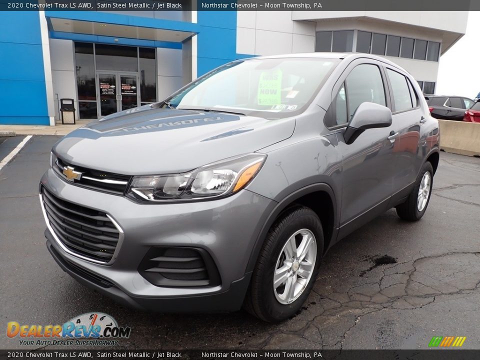 2020 Chevrolet Trax LS AWD Satin Steel Metallic / Jet Black Photo #2