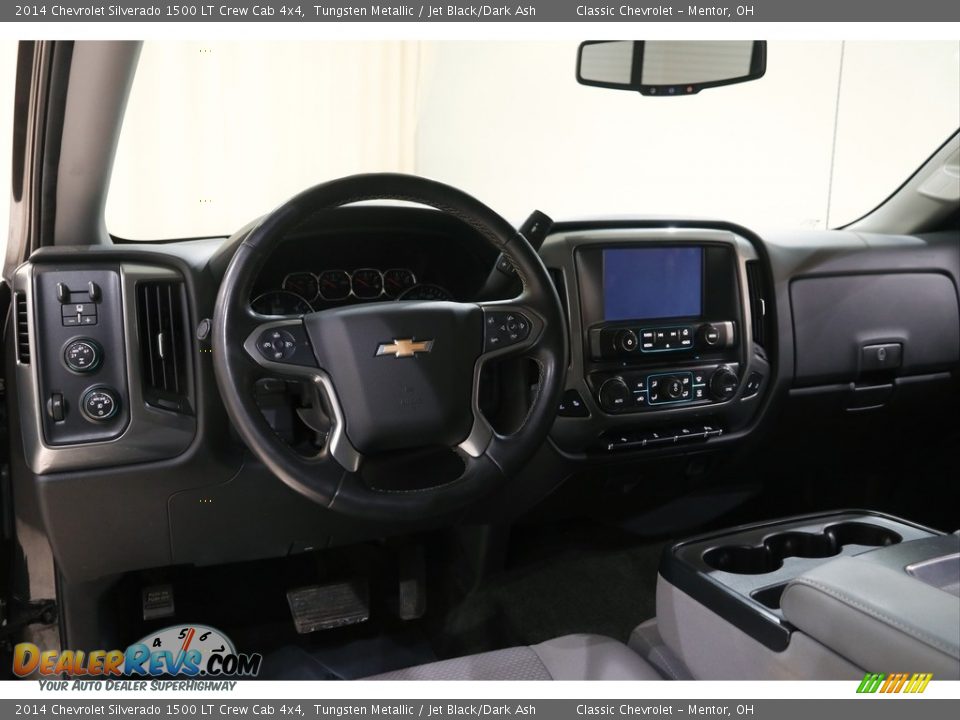 2014 Chevrolet Silverado 1500 LT Crew Cab 4x4 Tungsten Metallic / Jet Black/Dark Ash Photo #7