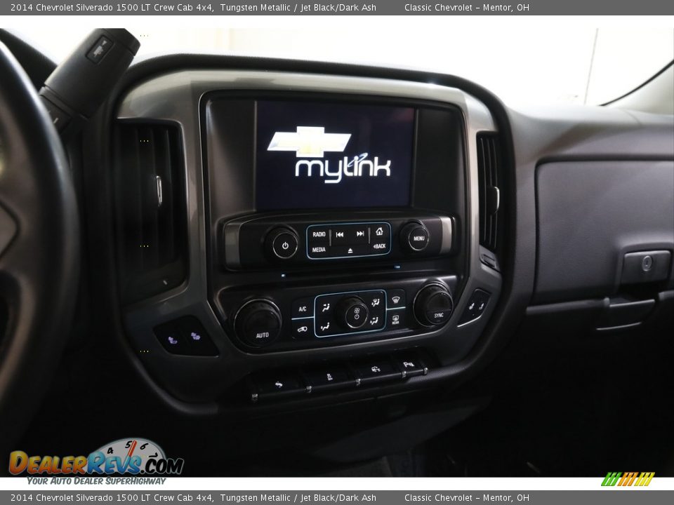2014 Chevrolet Silverado 1500 LT Crew Cab 4x4 Tungsten Metallic / Jet Black/Dark Ash Photo #10