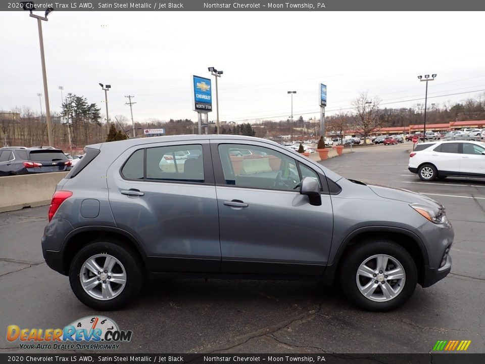 2020 Chevrolet Trax LS AWD Satin Steel Metallic / Jet Black Photo #10