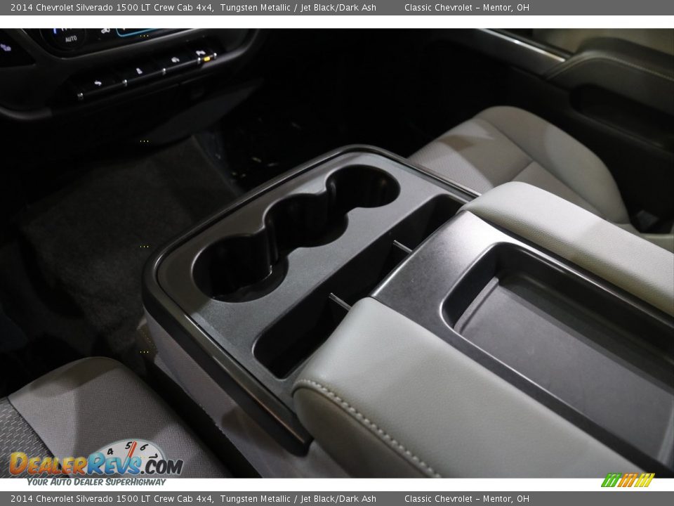 2014 Chevrolet Silverado 1500 LT Crew Cab 4x4 Tungsten Metallic / Jet Black/Dark Ash Photo #14