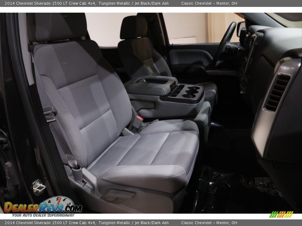 2014 Chevrolet Silverado 1500 LT Crew Cab 4x4 Tungsten Metallic / Jet Black/Dark Ash Photo #15
