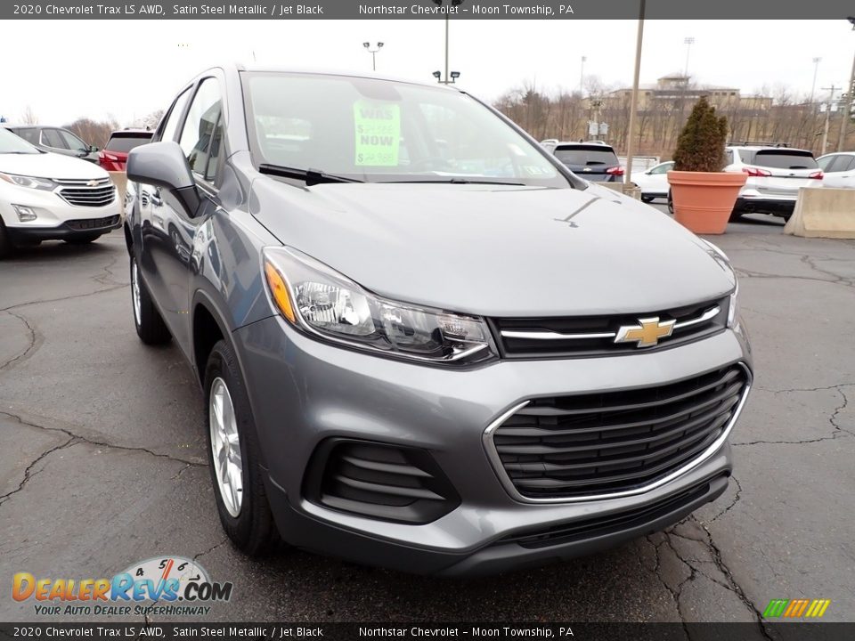 2020 Chevrolet Trax LS AWD Satin Steel Metallic / Jet Black Photo #12