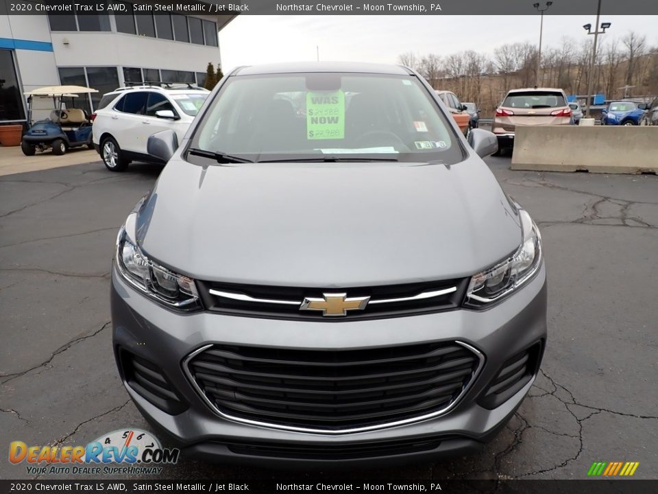 2020 Chevrolet Trax LS AWD Satin Steel Metallic / Jet Black Photo #13