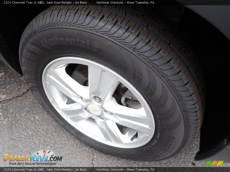 2020 Chevrolet Trax LS AWD Satin Steel Metallic / Jet Black Photo #14