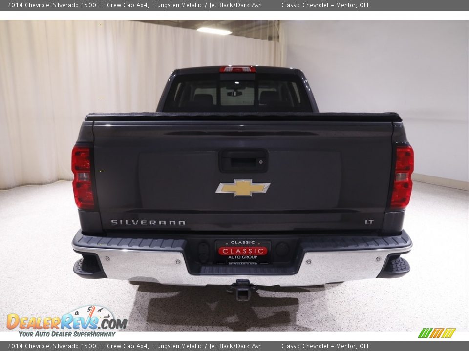 2014 Chevrolet Silverado 1500 LT Crew Cab 4x4 Tungsten Metallic / Jet Black/Dark Ash Photo #18