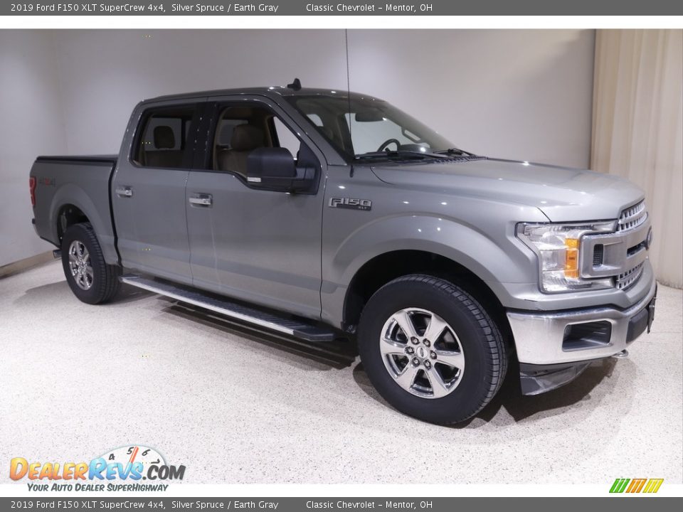 2019 Ford F150 XLT SuperCrew 4x4 Silver Spruce / Earth Gray Photo #1