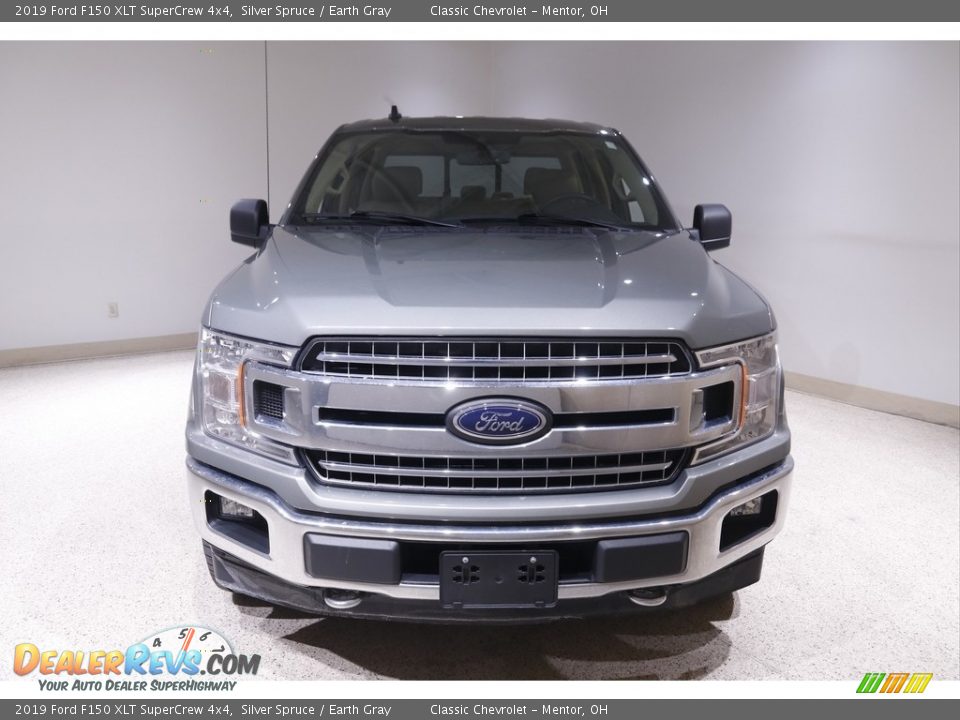 2019 Ford F150 XLT SuperCrew 4x4 Silver Spruce / Earth Gray Photo #2