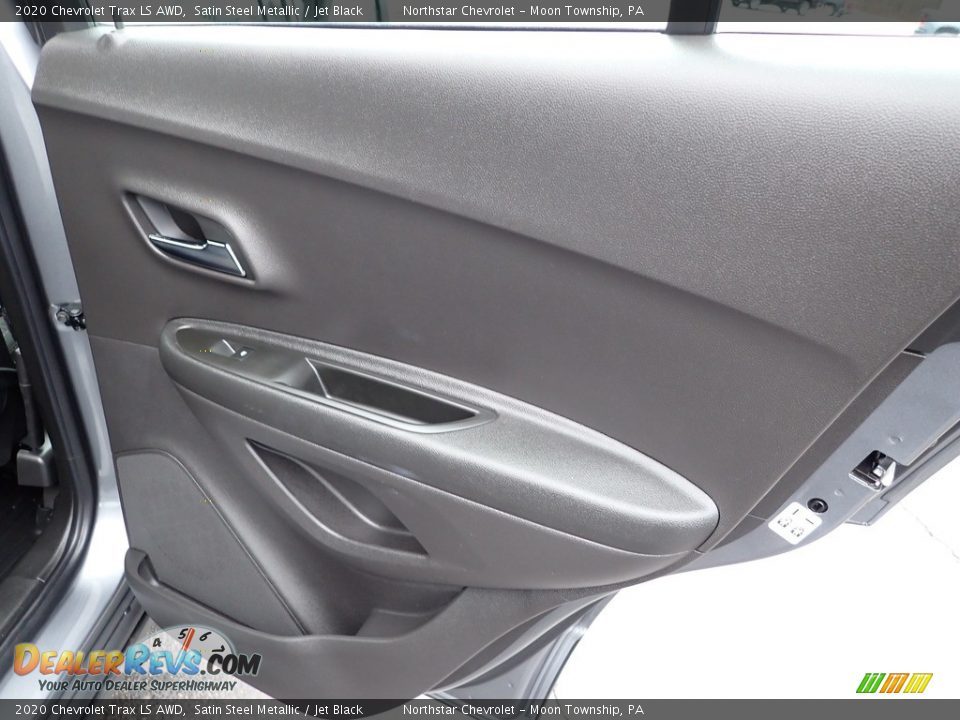 2020 Chevrolet Trax LS AWD Satin Steel Metallic / Jet Black Photo #19