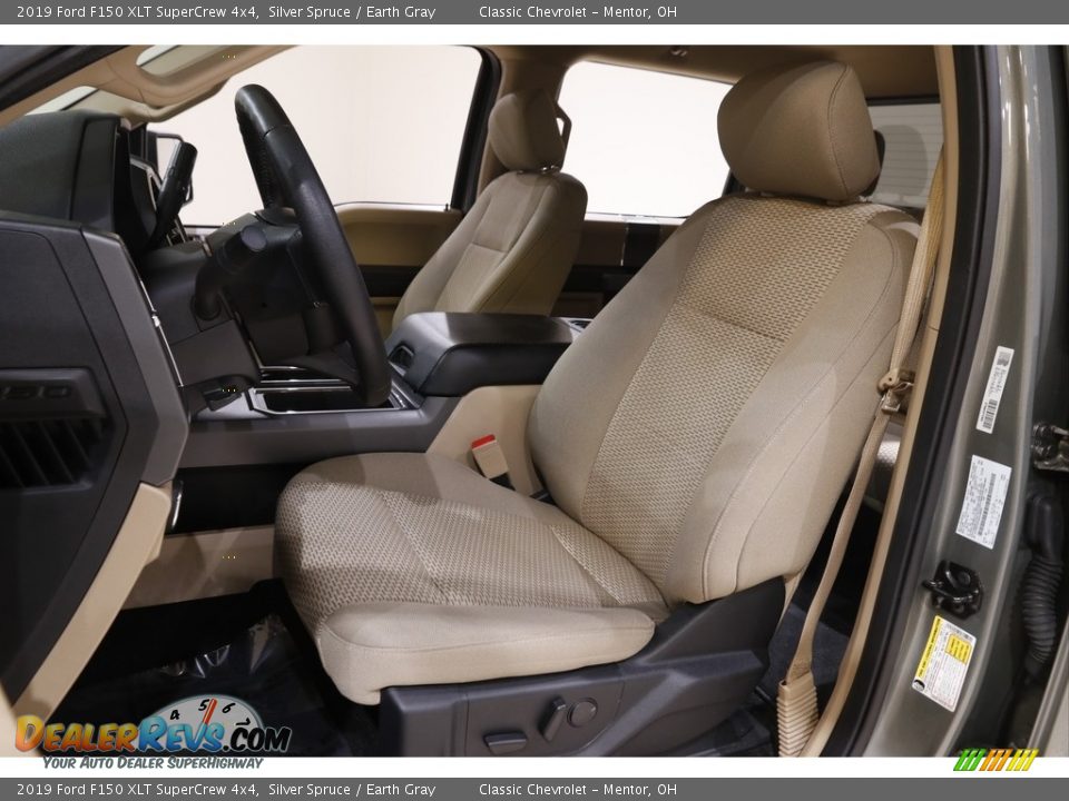 2019 Ford F150 XLT SuperCrew 4x4 Silver Spruce / Earth Gray Photo #6
