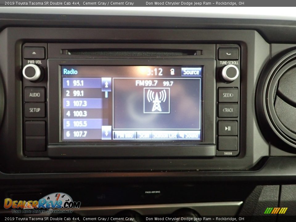 2019 Toyota Tacoma SR Double Cab 4x4 Cement Gray / Cement Gray Photo #2