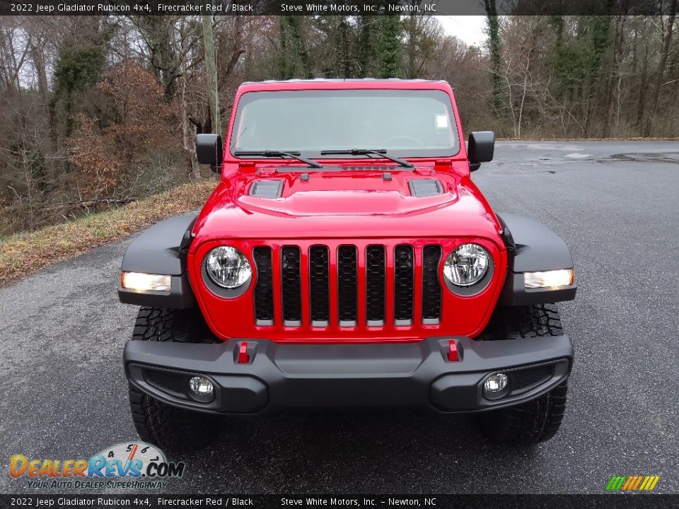 2022 Jeep Gladiator Rubicon 4x4 Firecracker Red / Black Photo #3