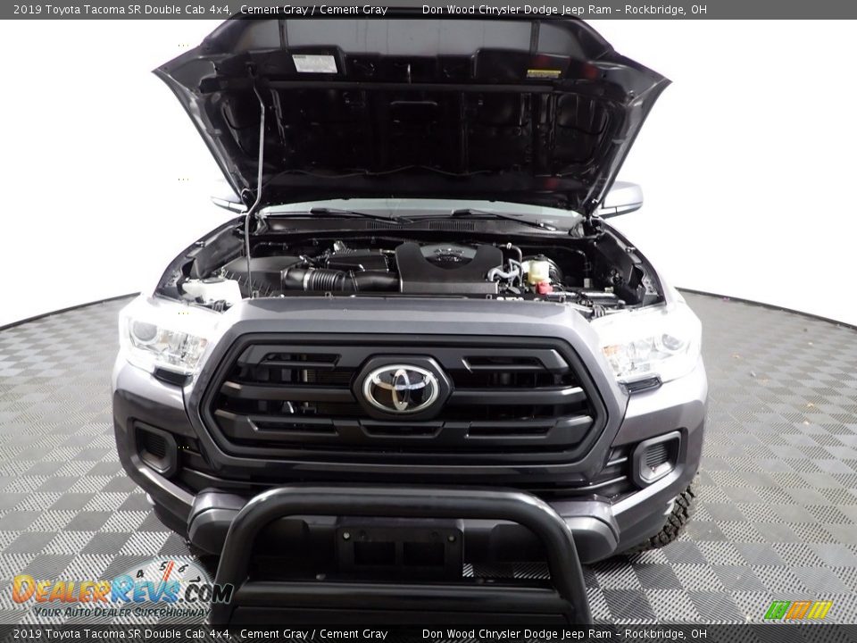 2019 Toyota Tacoma SR Double Cab 4x4 Cement Gray / Cement Gray Photo #5