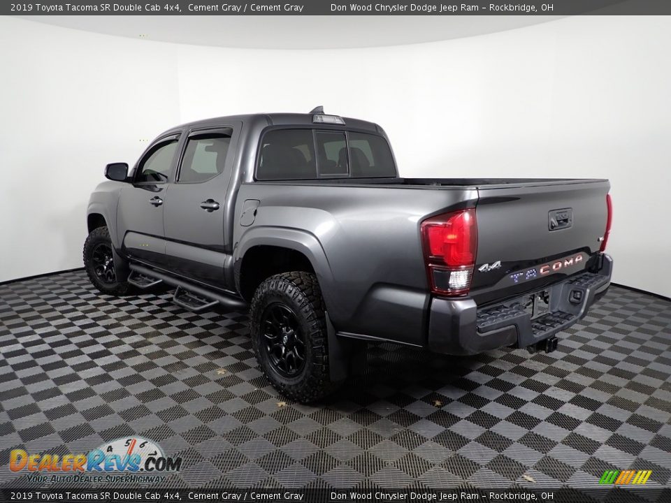 2019 Toyota Tacoma SR Double Cab 4x4 Cement Gray / Cement Gray Photo #9