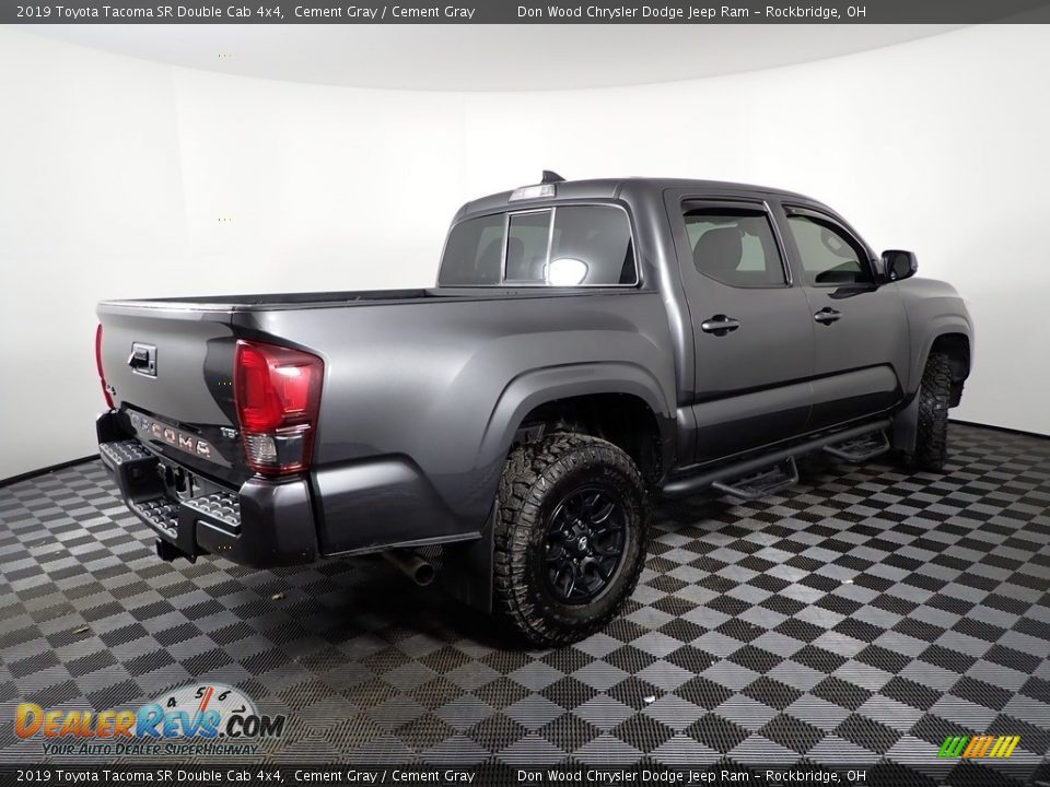 2019 Toyota Tacoma SR Double Cab 4x4 Cement Gray / Cement Gray Photo #12