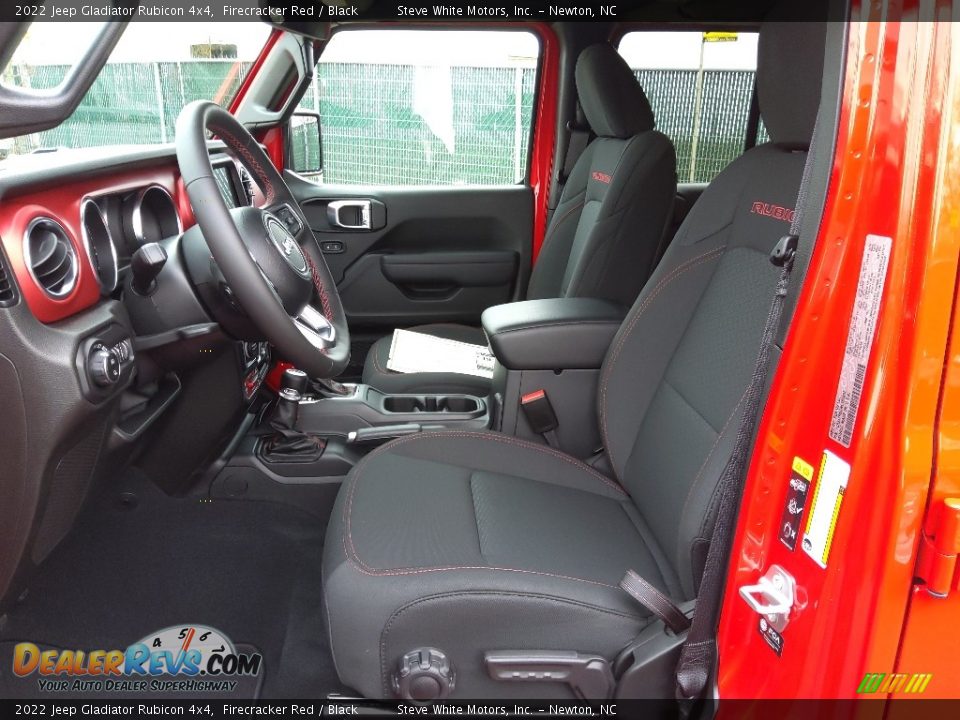 2022 Jeep Gladiator Rubicon 4x4 Firecracker Red / Black Photo #11