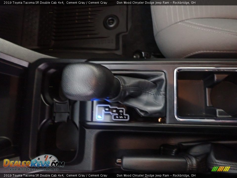 2019 Toyota Tacoma SR Double Cab 4x4 Cement Gray / Cement Gray Photo #22